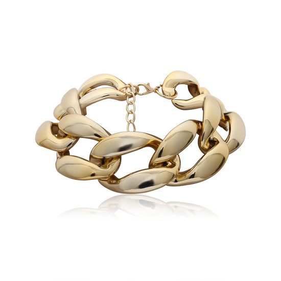 Exaggerated Rock Chunky Chain Men Steampunk Female